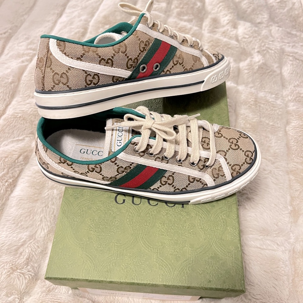 Women's GG Gucci Tennis 1977 Sneaker
